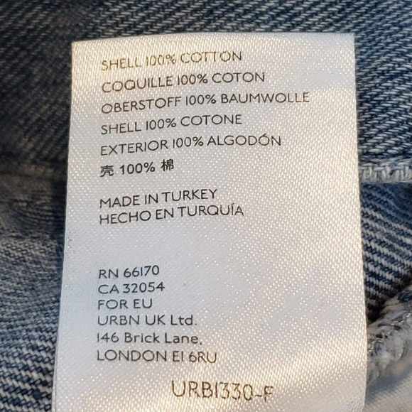 BDG Urban Outfitters High Rise Baggy Jeans Women's Size 25 Blue Y2K Skate - Picture 11 of 14